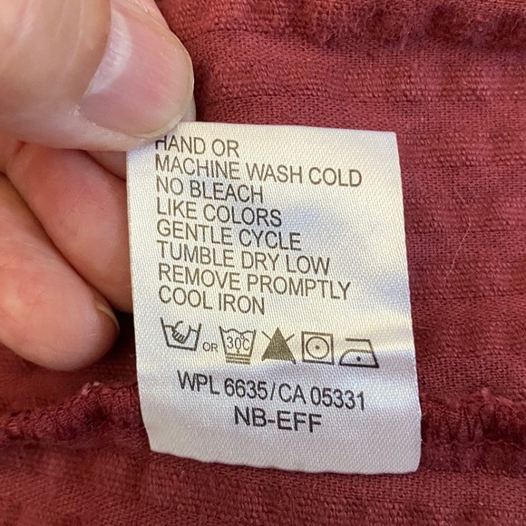 Women’s Woolrich Kinsdale Corduroy Burgundy Full Zip Jacket, Pockets! Size L - Picture 16 of 17